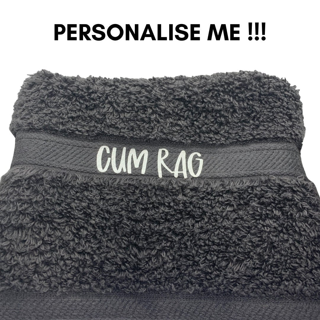 Novelty Rude Peronalised Adult Flannel, Any Message, Rude Gifts For Him, Gifts For Her, Cum Rag, Willy Wipe, Fanny Flannel, Funny Gifts Etsy