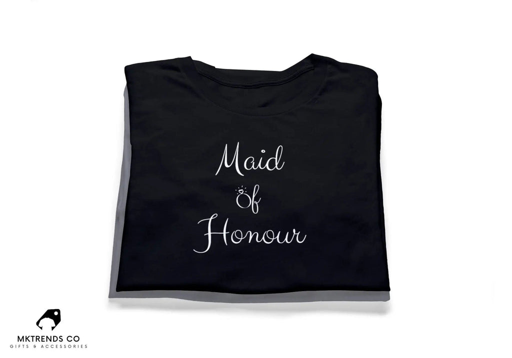 Maid of Honour Women's T-shirt | Hen Party T-Shirt | Maid Of Honour Hen Party Wear | Matching Hen Party Clothing | Maid Of Honour T-shirt Etsy