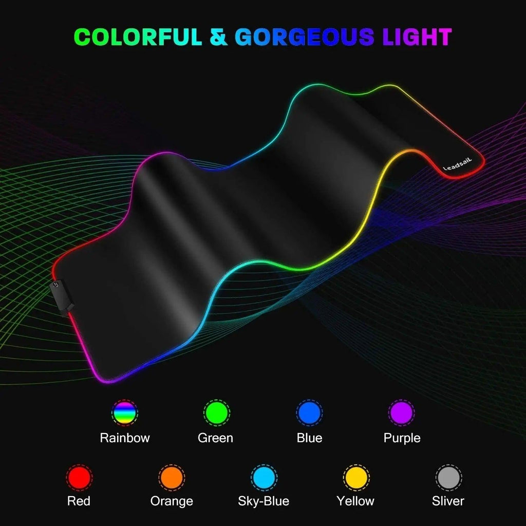 Personalised LED Gaming/Desk/Office Mouse Mat Christmas Etsy