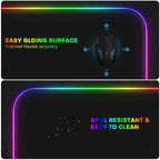 Personalised LED Gaming/Desk/Office Mouse Mat Christmas Etsy