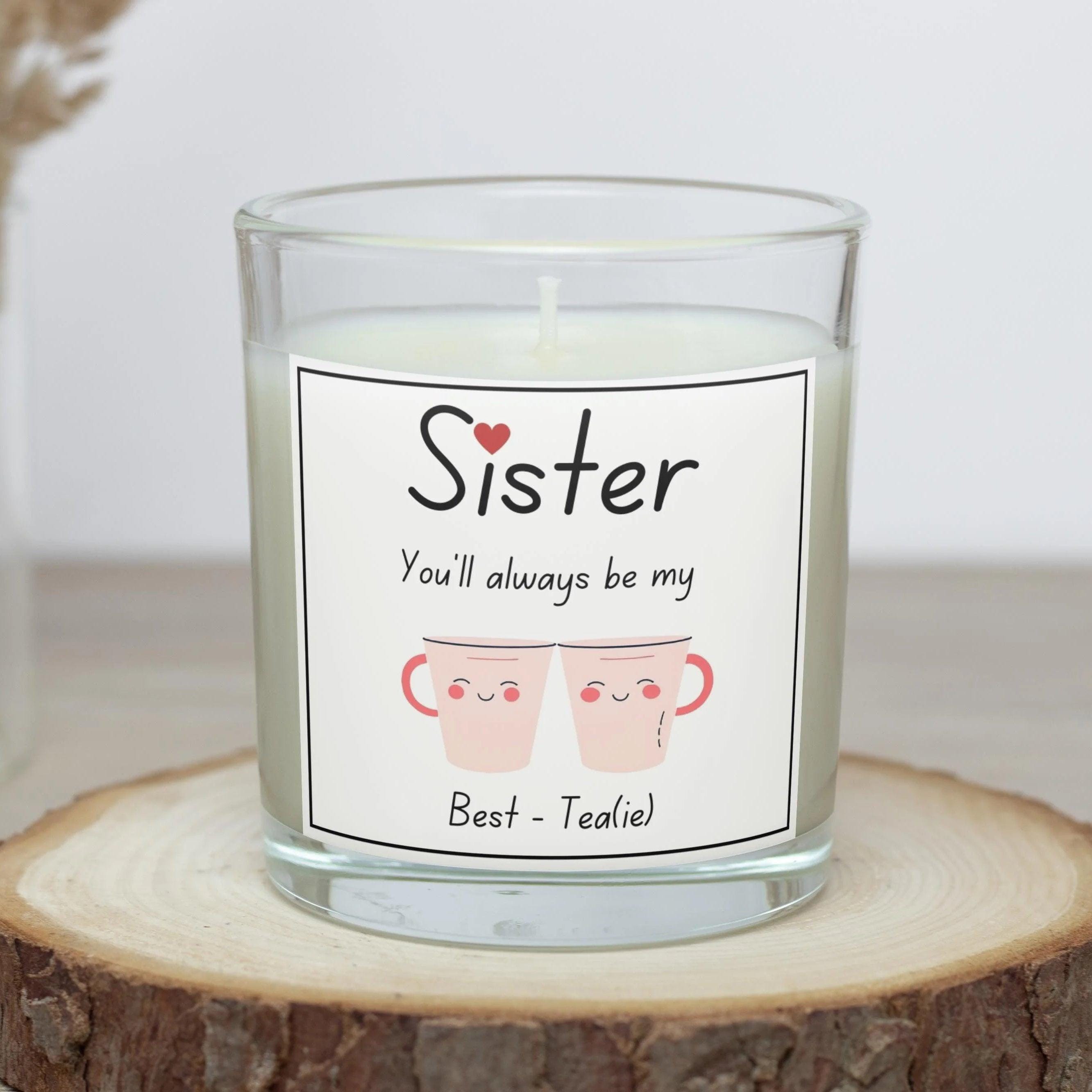 Sister Best Friend Gift Personalised Candle | Sister, you'll always be my Bestie | Gift for Sister | Sister Birthday Gift | Sister Christmas Etsy