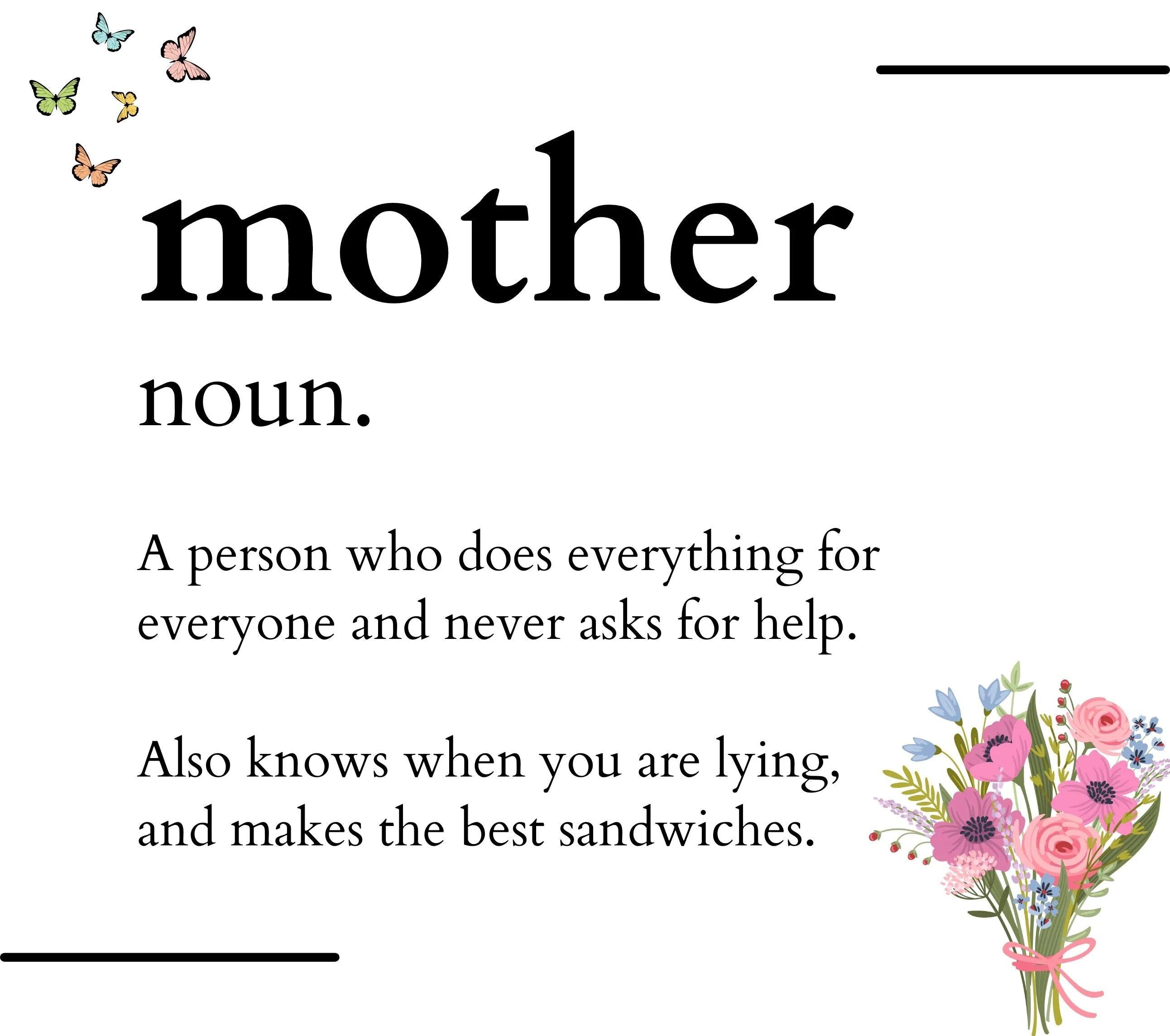 Mother Noun Personalised Candle | Mum Noun Gift Etsy