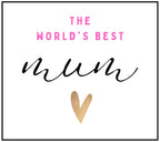 World's Best Mum Personalised Candle | Best Mum Gifts | Gifts for Mum | Mother's Day | Mum Birthday | Mum Christmas Gift | Mum Message Gift Etsy
