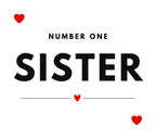 Number One Sister Personalised Candle | Gift for Sister | Thank You Sister | Sister Birthday | Sister Appreciation Gift | Christmas Gift Etsy