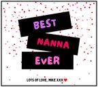 Best Nanna Ever Personalised Candle | Best Nanna Candle Gift | Any Message Nanna Gift | Candle for Nan | Grandma Birthday Gift | Custom Gift Etsy