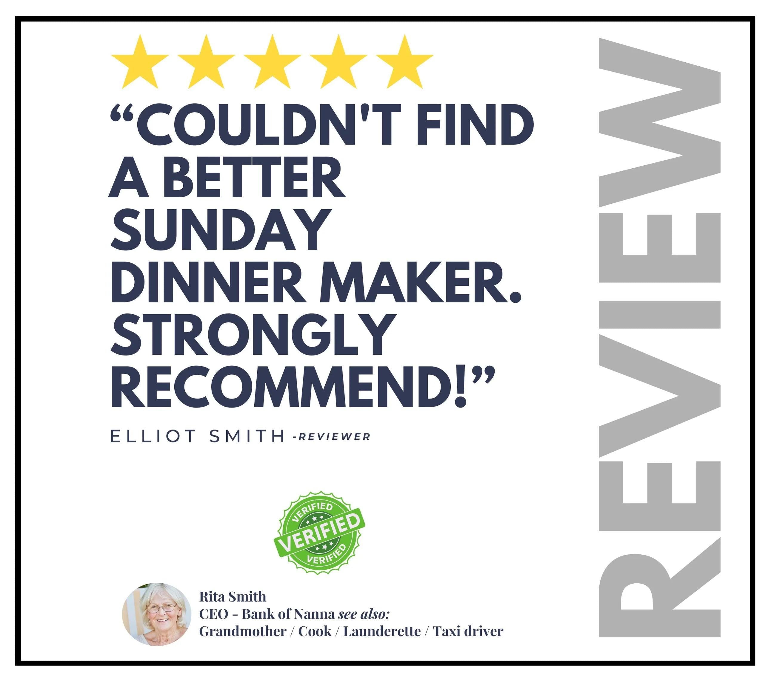 Nanna Funny Review Personalised Candle | Funny Gift for Nanna | Nanna Birthday | Nanna Christmas | Mother's Day | Novelty Nanna Review Gifts Etsy