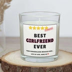Personalised Best girlfriend Ever Stars Candle Gifts for Girlfriend, Gifts For Wife, Relationship Gifts for Couples, Soulmate Gifts Etsy