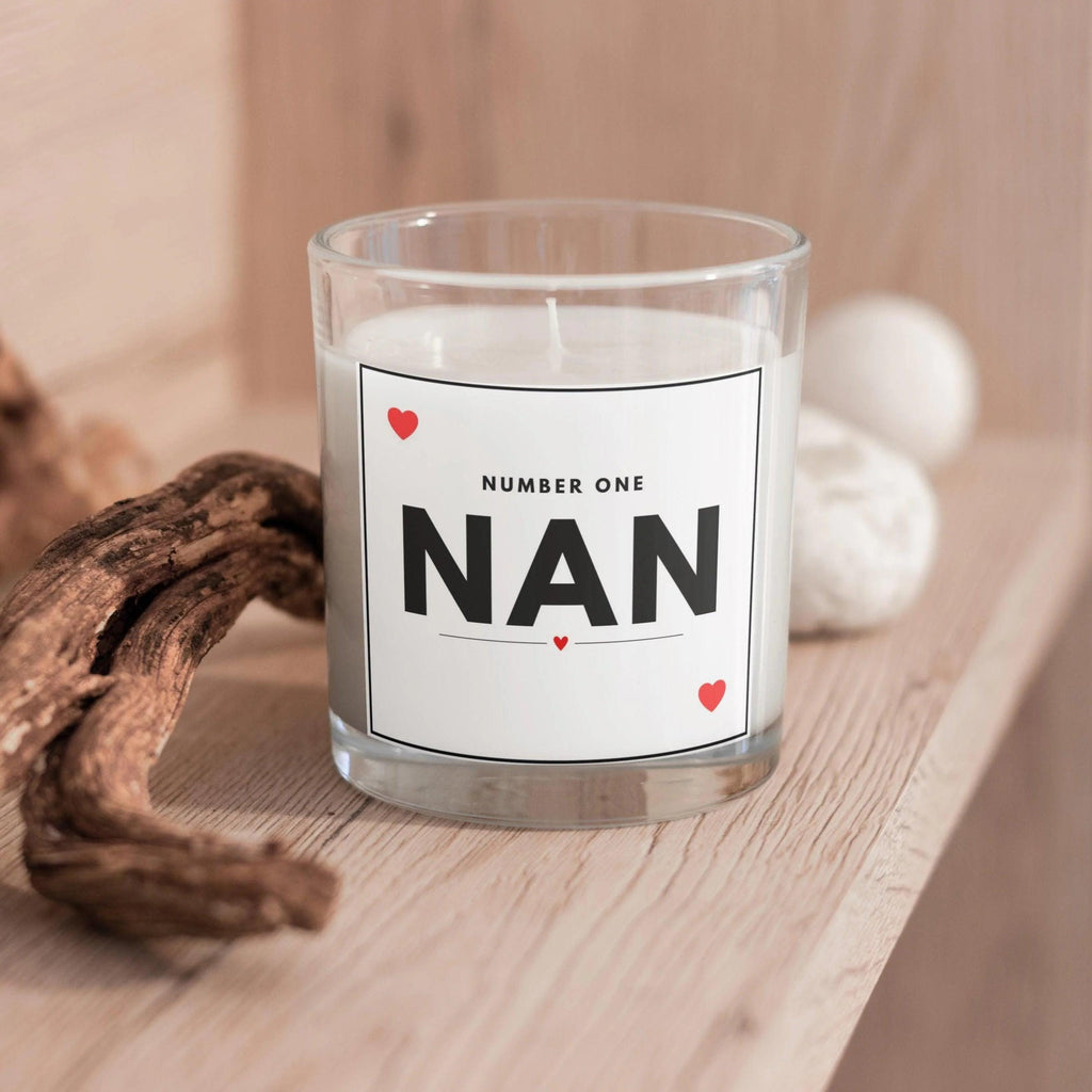 Number One Nan Personalised Candle Gift | Number 1 Nan Gift | Best Nanna Gift | Custom Grandma Candle | Nanna Birthday | Thank You Nan Gift Etsy