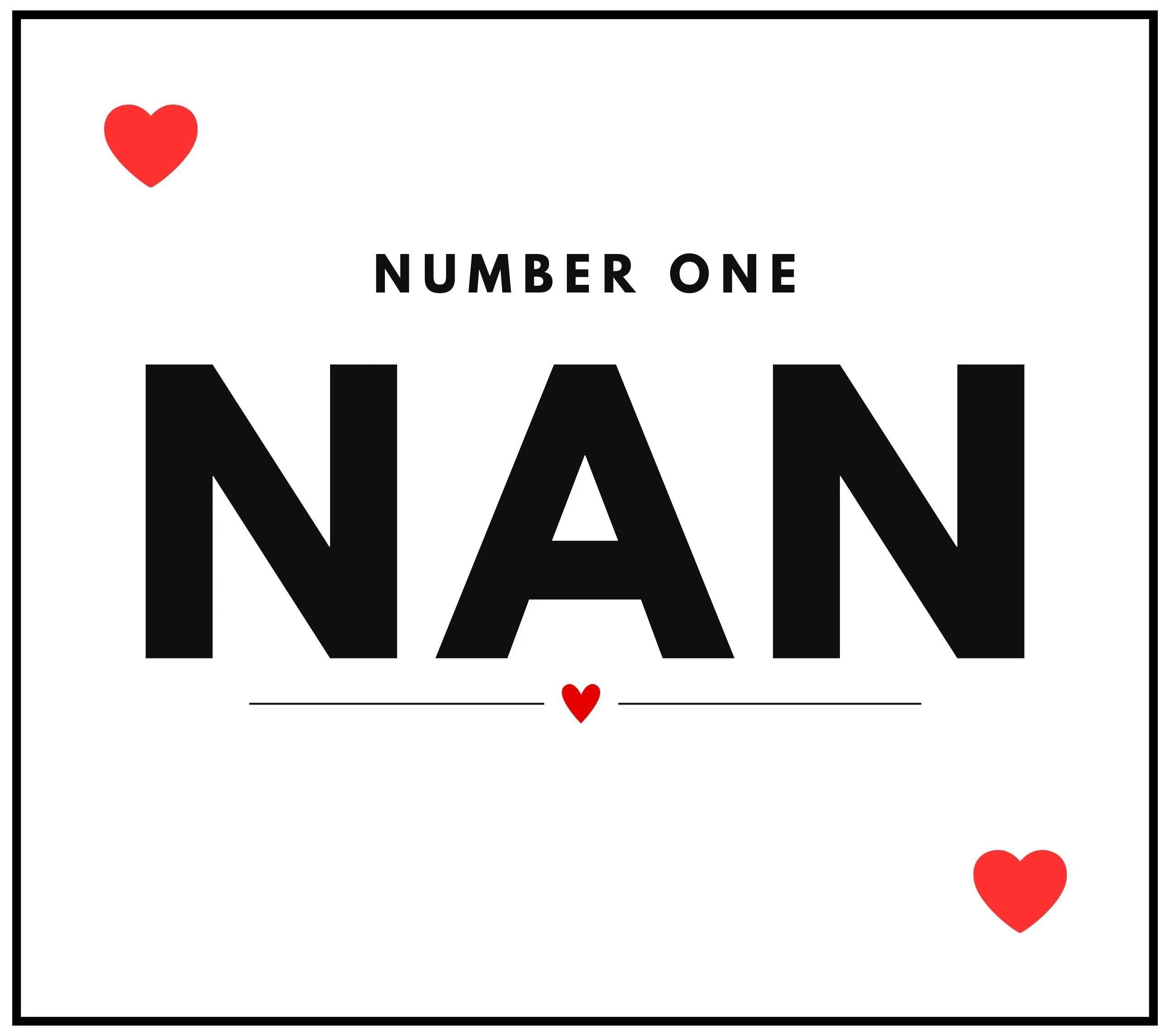 Number One Nan Personalised Candle Gift | Number 1 Nan Gift | Best Nanna Gift | Custom Grandma Candle | Nanna Birthday | Thank You Nan Gift Etsy