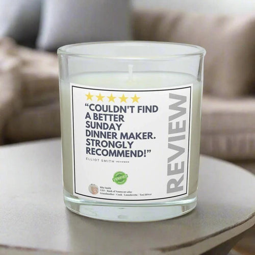 Nanna Funny Review Personalised Candle | Funny Gift for Nanna | Nanna Birthday | Nanna Christmas | Mother's Day | Novelty Nanna Review Gifts Etsy