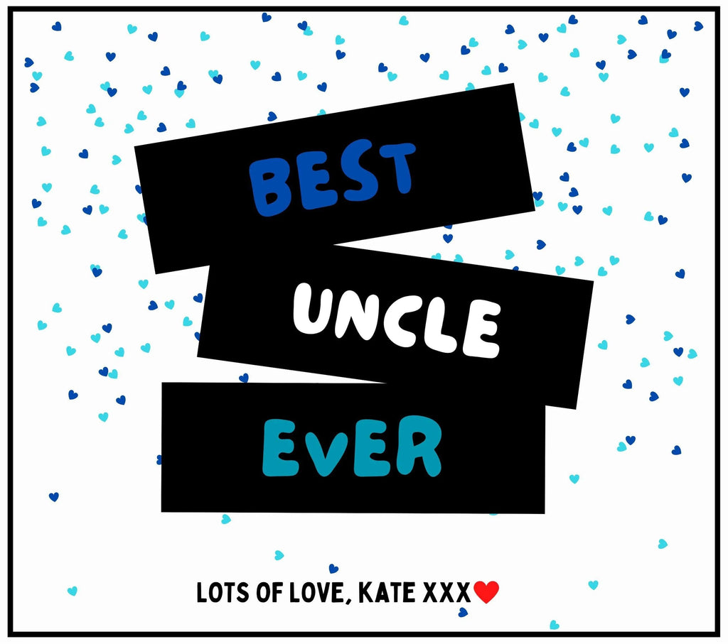 Best Uncle Personalised Candle | Best Uncle Ever Gift | Gift for Uncle | Best Uncle Gifts | Uncle Christmas Gifts | Uncle Birthday gifts Etsy