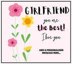 Girlfriend, You are the Best Personalised Candle | Gift for Girlfriend | Girlfriend Birthday | Anniversary | Girlfriend Message | Christmas Etsy