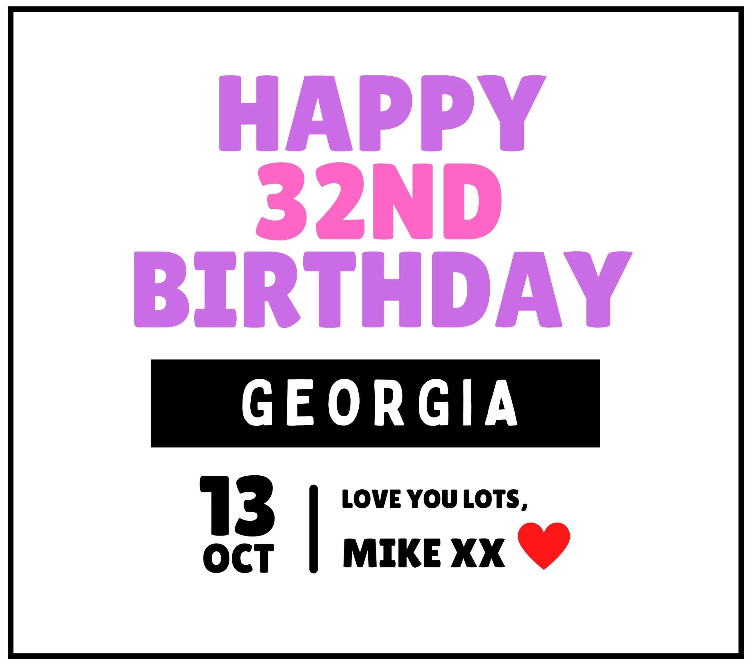 Happy Birthday Girlfriend Personalised Candle | Any Age Birthday Candle Gifts | 21st | 30th | 40th | Milestone Birthday Message Candle Gifts Etsy
