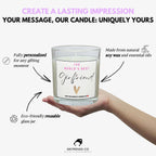 World's Best Girlfriend Personalised Candle | Best Girlfriend Gift | Girlfriend Birthday Gift | Girlfriend Christmas Gift | Message Candle Etsy