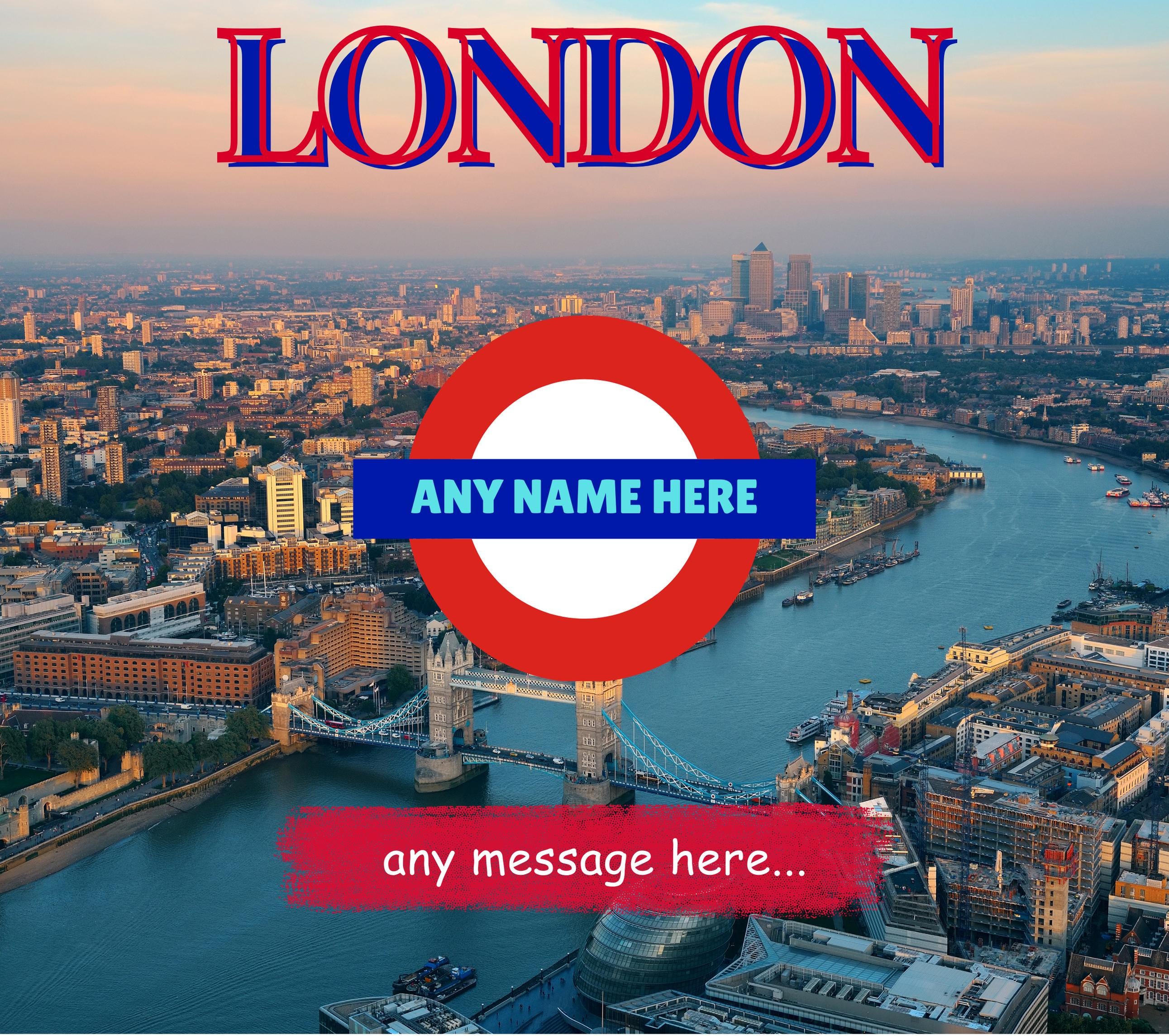 London Personalised Candle | London Gift | City of London Home Decor | Any Message London Gift | Personalised London City Scape Message Gift Etsy