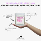 Thank You For Being You Gift for Her | Personalised Thank You Candle | Gift for Her| Best Friend Appreciation Candle | Sister | Mum | Auntie Etsy
