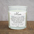 Glue That Holds Us Together - Personalised Soy Wax Candle for Mum Christmas Etsy