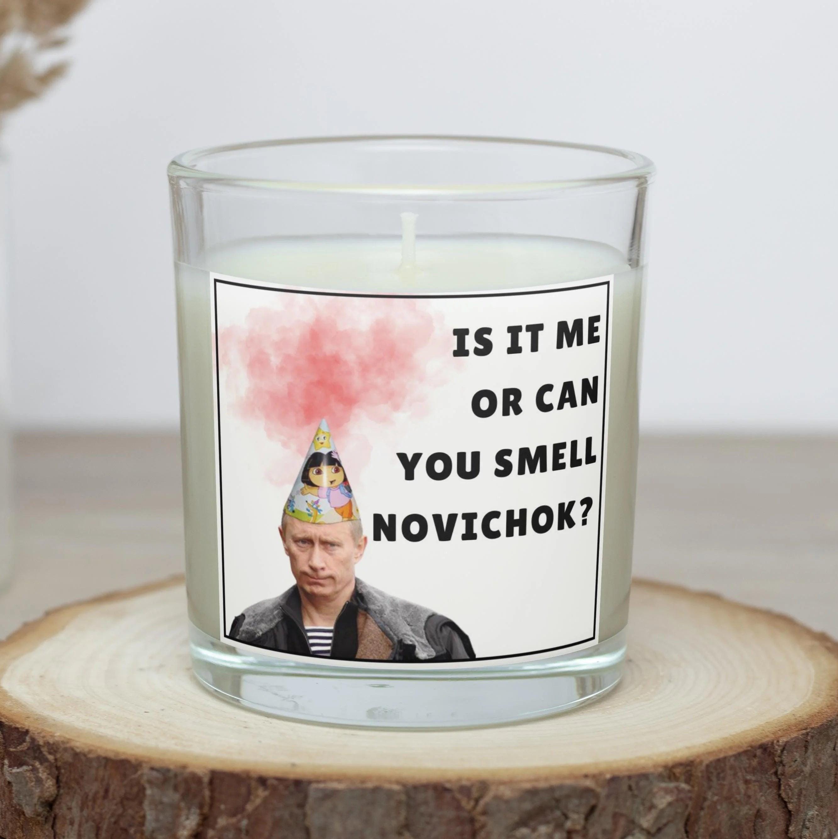 Novichok Russia Personalised Candle | Funny Candle | Dark Humour | Funny Gifts | Rude Gifts | Russia Novelty | Putin Novelty Gifts Christmas Etsy