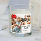Photo Collage Text Personalised Candle | Photo Gift | Custom Photo Candle | Any Message Photo Gift | Custom Photo Collage | Any Occasion Etsy