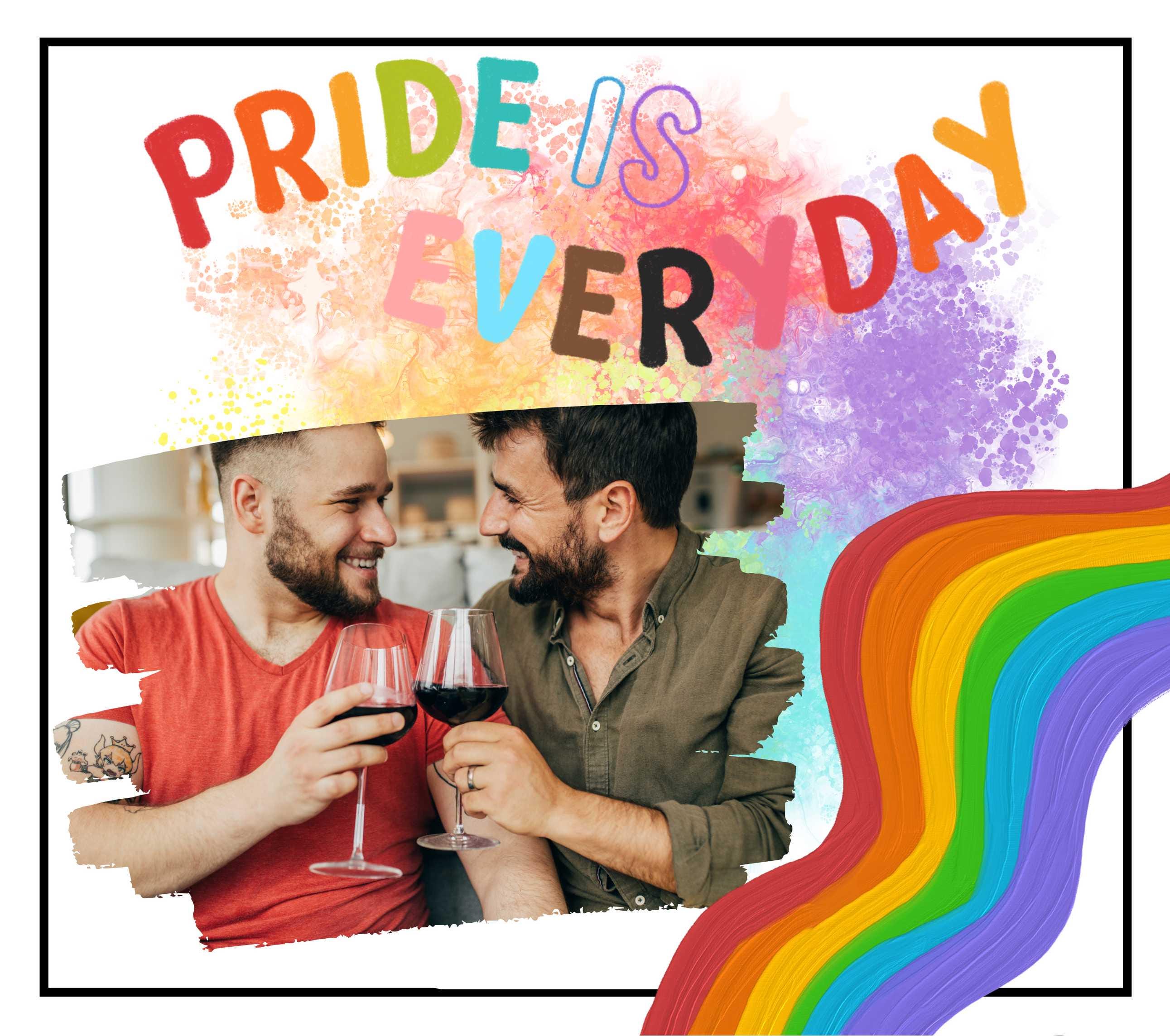 Pride Is Everyday Personalised Photo Candle | LGBTQ Gifts | Gay Photo Gifts | Pride Photo Gift | Gay Photo Gift | Celebrate Pride Photo Gift Etsy