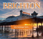 Brighton Personalised Candle | Brighton Gift | Brighton Candle gift | Brighton Home Decor | Brighton Holiday | Brighton Pier Candle Message Etsy