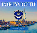Portsmouth Personalised Candle | Portsmouth Gift | Portsmouth Home Decor | Portsmouth Message Candle Gift | Portsmouth Travel Candle Gift Etsy