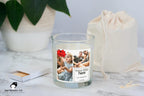 Photo Collage Text Personalised Candle | Photo Gift | Custom Photo Candle | Any Message Photo Gift | Custom Photo Collage | Any Occasion Etsy