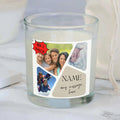 Photo Collage Personalised Candle | Photo Gift | Custom Photo Candle | Any Message Gift | Customised Photo Gift | Sentimental Gift Christmas Etsy