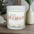 Love You Mummy Personalised Candle | Love You Mummy Gift | Gift for Mummy | Mummy Birthday | Mummy Christmas | Mother's Day Message Gifts Etsy