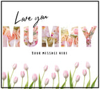 Love You Mummy Personalised Candle | Love You Mummy Gift | Gift for Mummy | Mummy Birthday | Mummy Christmas | Mother's Day Message Gifts Etsy