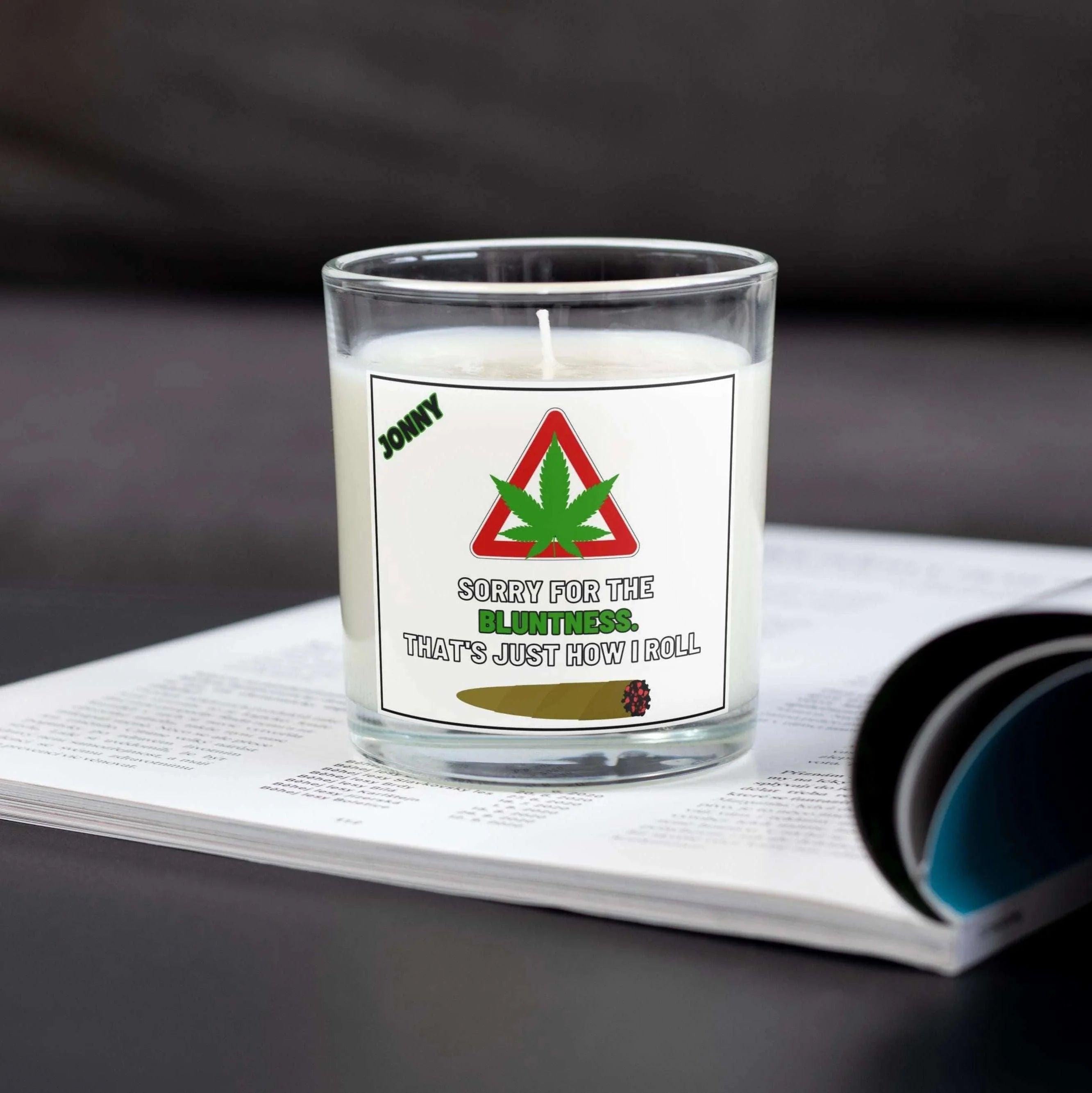Cannabis Blunt Weed Candle Gift | Funny Weed Smokers Gift | Blunt | Spliff | 420 | Gifts for Weed Smoker | Novelty Marijuana Candle Gifts Etsy