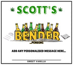 Bender Loading Personalised Candle | Funny Party Gift | Novelty Boyfriend Candle | Sesh Gifts | Stag Party | Adult Night Out Gift | Fun Gift Etsy