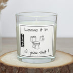 Toilet Joke Personalised Candle | Funny Candle | Novelty Joke Gift | Family Banter | Housemate Gifts | Brother Gift | Bathroom Smell Joke Etsy