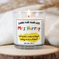 Funny Teacher Name Personalised Candle | Gift for Teacher | Funny Teacher Candle | Funny Teacher Gift | Joke Teacher Gift | Thank A Teacher Etsy