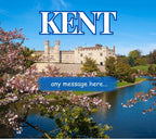 Kent Personalised Candle | Kent UK Travel Candle | Kent Travel Gift | Kent Countryside Gift | Scenic Kent Candle | Kent Keepsake Candle Gift Etsy