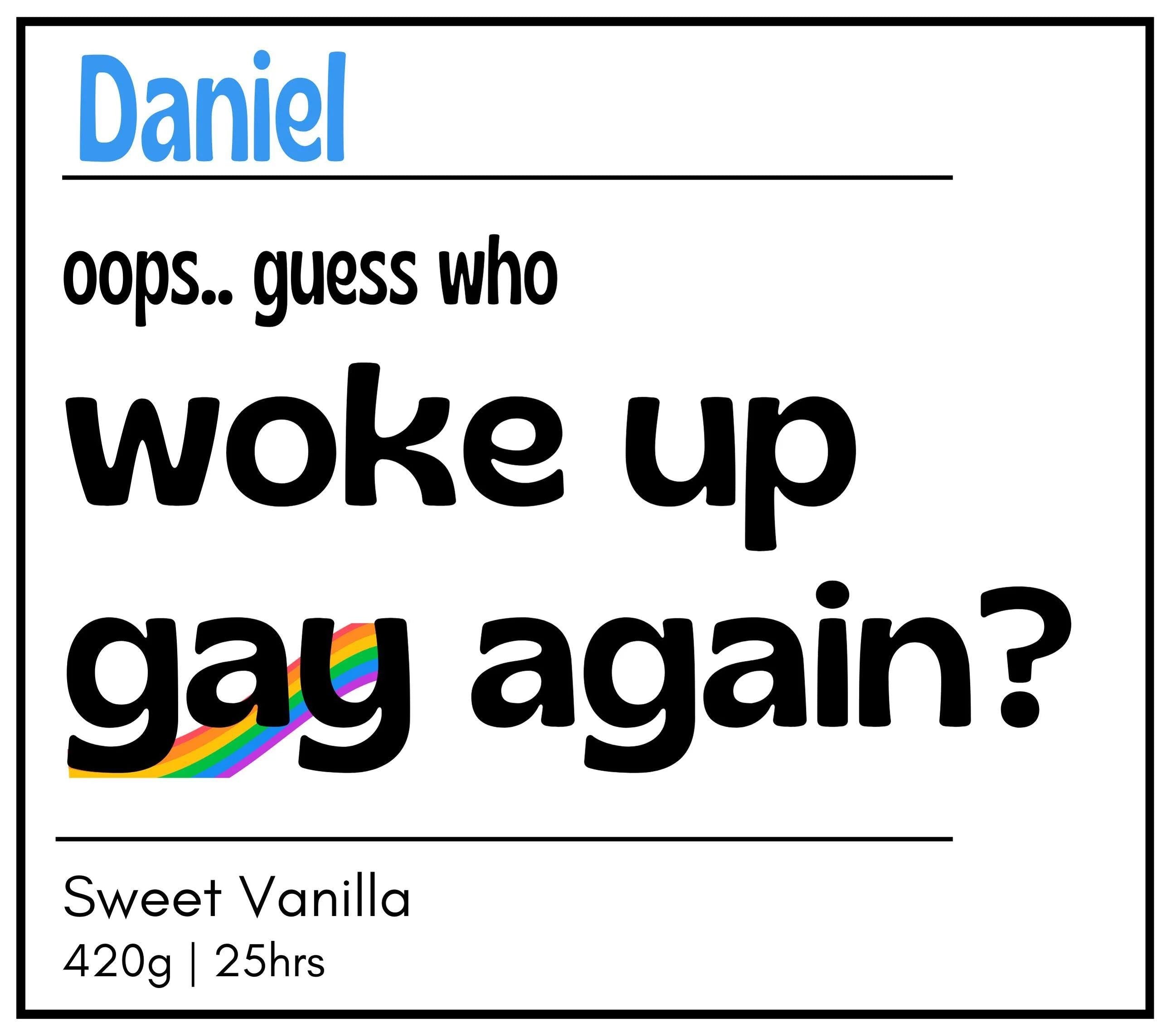Funny Gay Personalised Candle | Funny Gay Candle | Novelty Gay Gift | Gay Gift | Funny Gift for Gays | Funny LGBTQ Candle Gift | Gay Message Etsy