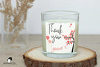 Thank You Balloon Personalised Candle | Thank You Gift | Thank You Present | Any Message Gift | Appreciation Gift | Gratitude Gift | Thanks Etsy