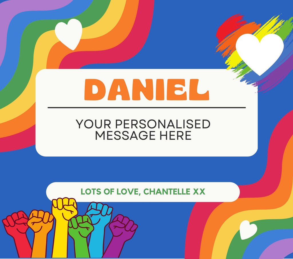 Gay Pride Name & Message Personalised Candle | LGBTQ Gifts | Gay Friend Gift | Personalised Message Gift | Coming Out Gift | Funny Gay Gift Etsy
