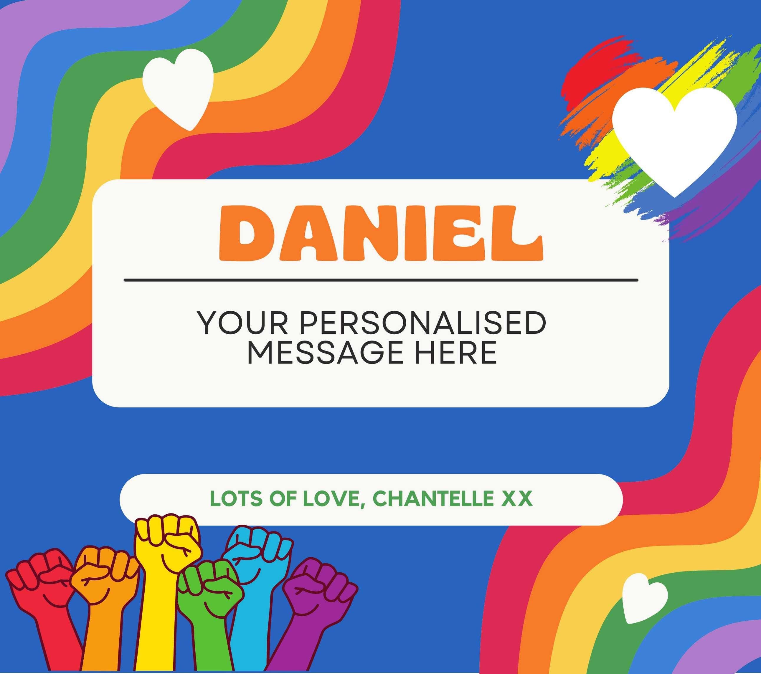 Gay Pride Name & Message Personalised Candle | LGBTQ Gifts | Gay Friend Gift | Personalised Message Gift | Coming Out Gift | Funny Gay Gift Etsy