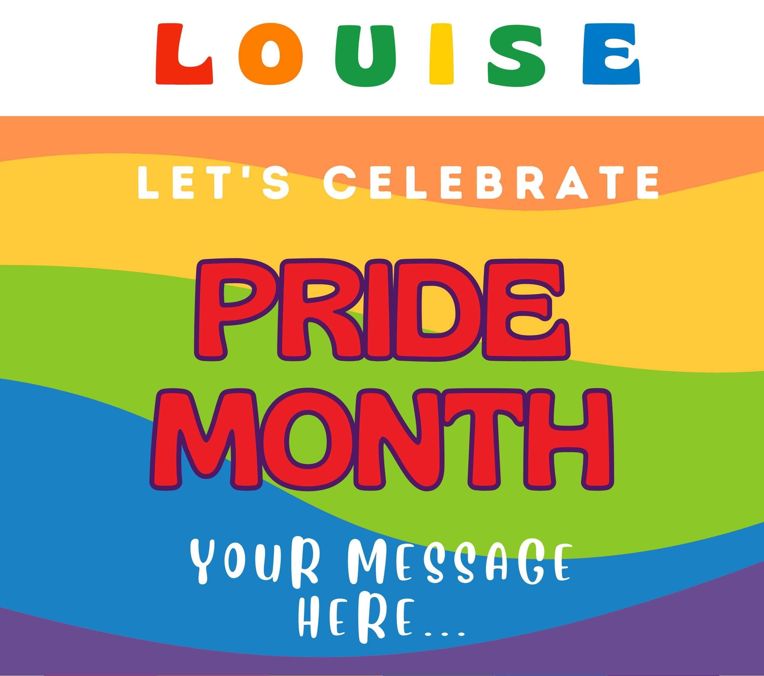 Let's Celebrate Pride Month Personalised Candle | LGBTQ Gift | Gay Pride Gift | Pride Month gift | Gay Pride Celebrations | Gay Pride Candle Etsy