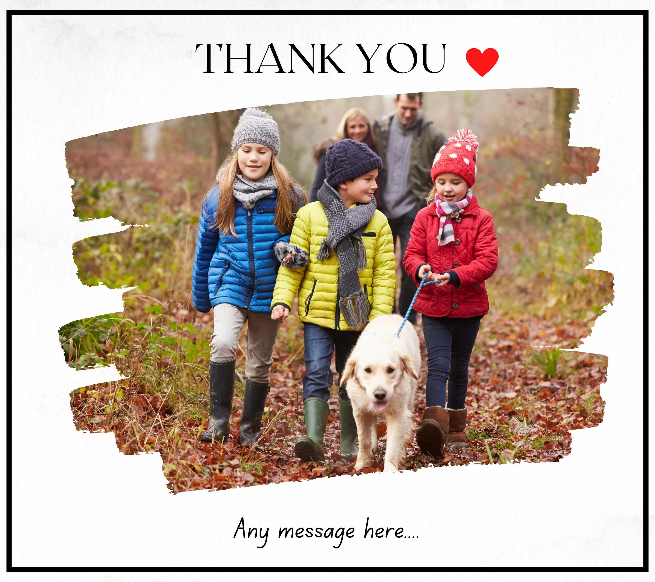 Photo Thank You Message Gift | Personalised Thank You Candle | Thank You Photo Message Gift | Any Photo Thank You Candle | Thank You Photo Etsy