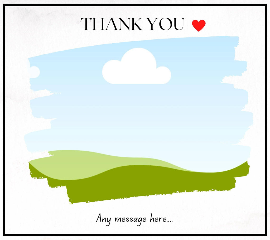 Photo Thank You Message Gift | Personalised Thank You Candle | Thank You Photo Message Gift | Any Photo Thank You Candle | Thank You Photo Etsy