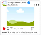 Instagram Post Personalised Candle | Instagram Lover Photo Gift | Gift for Instagram | Instagram Photo Candle | Photo Message Candle Gift Etsy