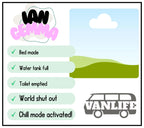 Motorhome Checklist Personalised Photo Candle | Vanlife gift | Campervan Gift | Motor homing | Motorhome decoration | Vanlife Travel candle Etsy