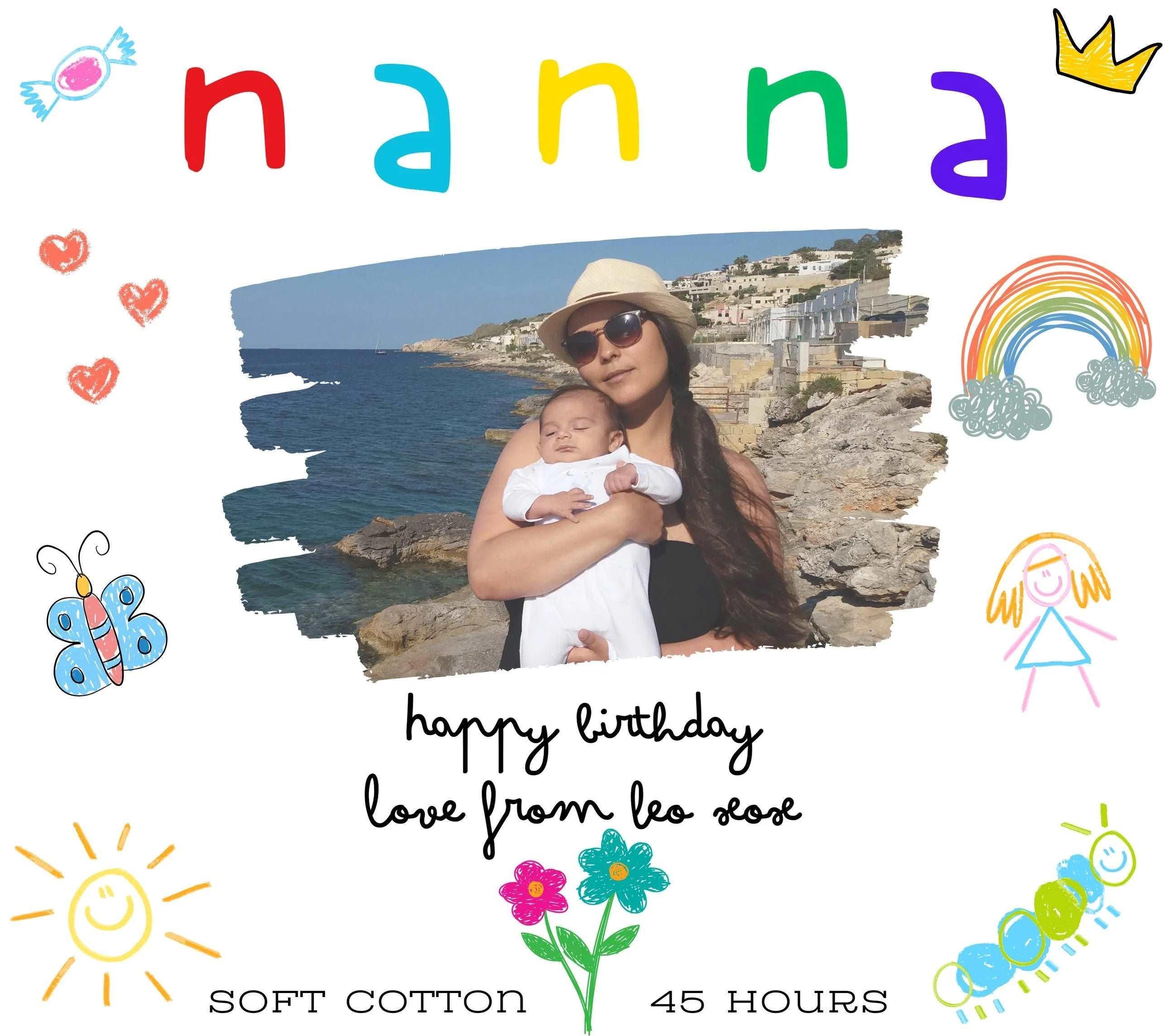 Nanna Personalised Soy Wax Candle Christmas Etsy
