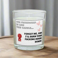 Funny Forget Me Friendship Personalised Candle | Friendship Gift | Funny Friend Gift | Best Friend Funny Candle | Friend Gift for Christmas Etsy