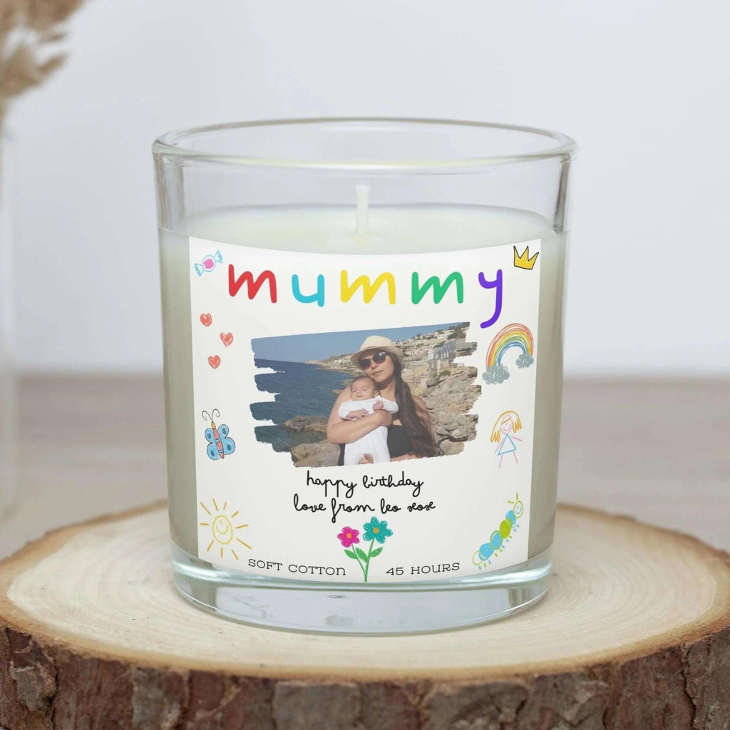 Mummy Personalised Soy Wax Candle Christmas Etsy