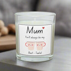Mum My Bestie Personalised Candle Gift | Mum Best Friend Gift | Love you Mum Candle | Mum Message Gift | Cup of Tea Mum Candle | Best Mum Etsy