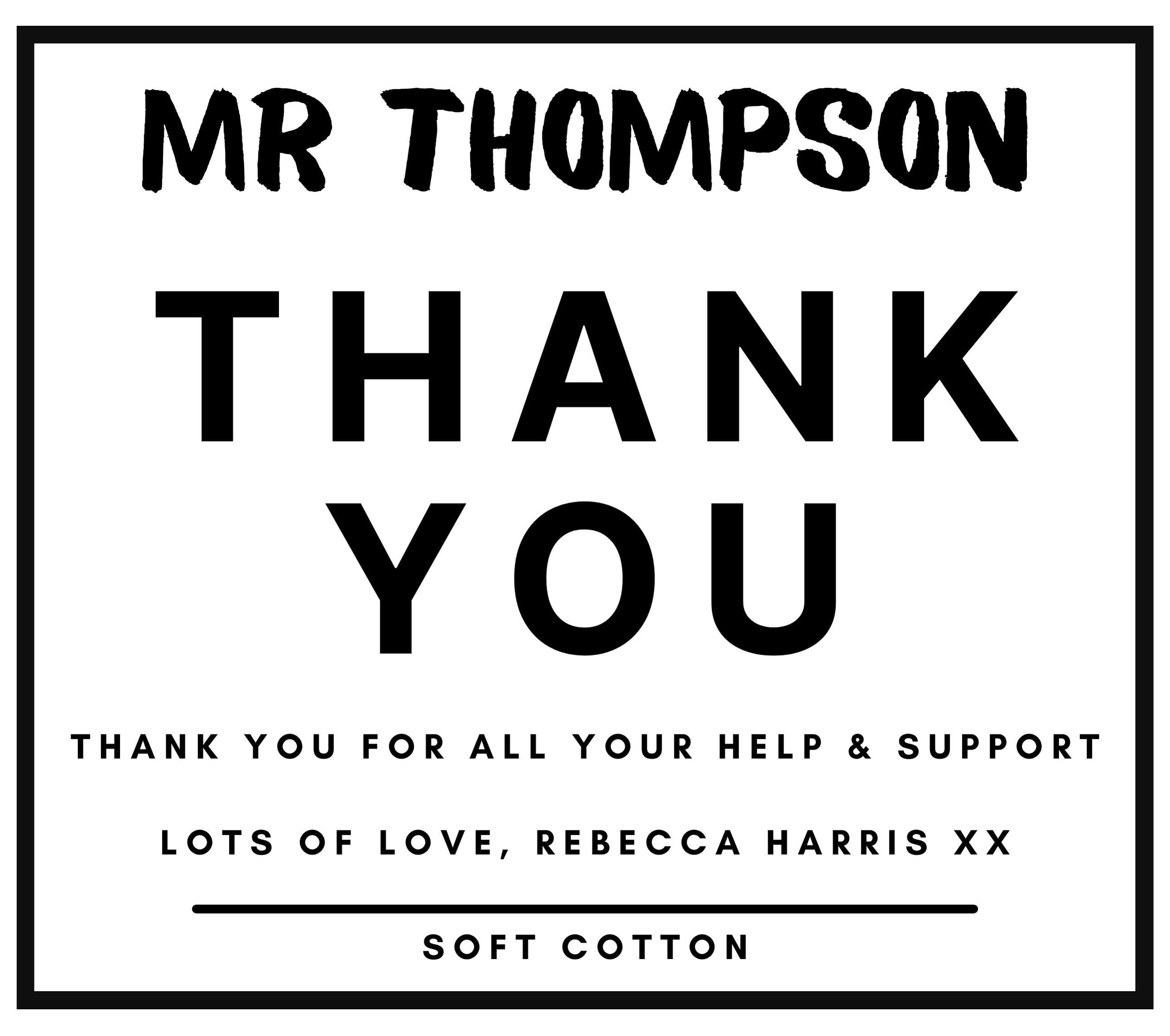 Thank You Teacher Personalised Candle | Gifts for Teacher | thank You Teacher | Best Teacher gift | Personalised Teacher Gift | End Of Term Etsy