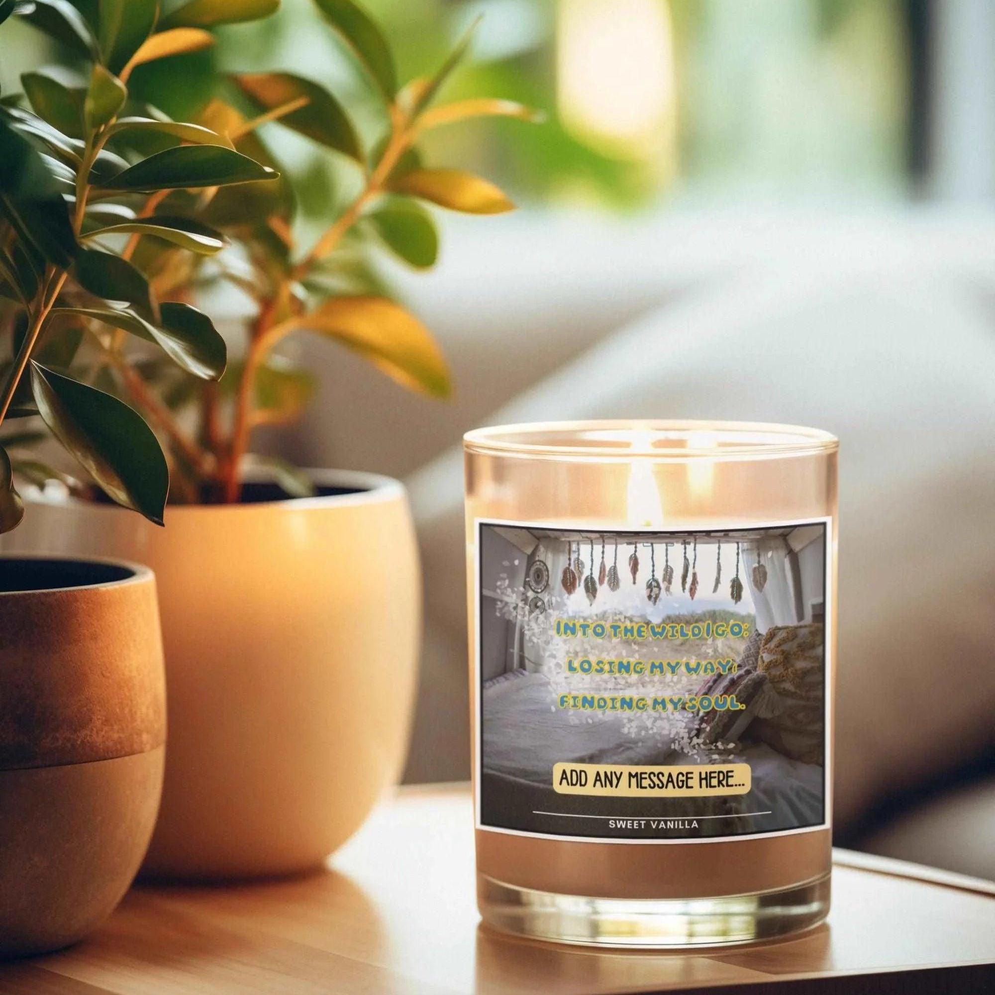 Motorhome Vanlife Quote Personalised Candle | Campervan Decor | Motorhome Decor | Vanlife Gifts | Motorhome Quote | Campervan Message Gift Etsy